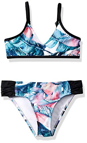 Image of Next By Athena Girls' Bralette Bikini Top & Chopra Bikini Bottom Swimsuit Set
