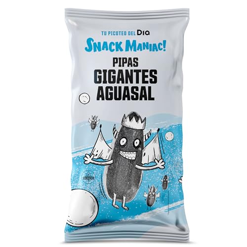 Pipas gigantes aguasal Snack Maniac de Dia bolsa 125 g