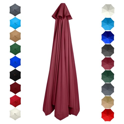 Canopée du parapluie de remplacement pour les parasols de jardin