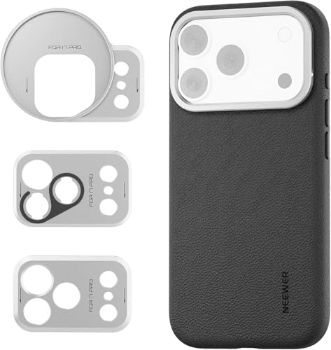 Coque iPhone 17 Pro NEEWER protection premium en TPU/PC et système optique avancé PA133