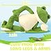 MaoGoLan Big Stuffed Frog 24 inch Giant Cute Frog Stuffed Animal for Teens Green Plush Toy for Girls Large Toad Plush Toy for Kids Birthday Gifts Themed Party Decor
