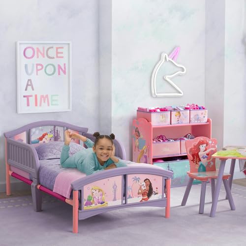 Image of Delta Children Plastic Toddler Bed, Disney Princess