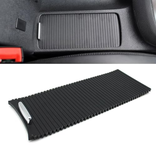 Image of Front Center Cup Holder Roller Shutter Cover for VW EOS Golf 5 6 | Sliding Cup Holder Cover Roller Shutter Replacement for VW EOS Golf 5 6 MK5 MK6 Jetta SCIROCC 5KD86253182V