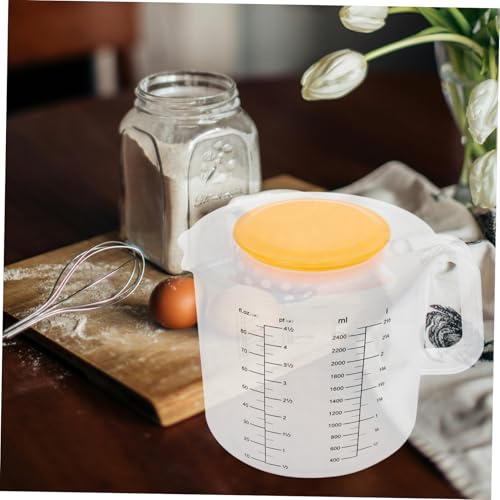 Tazón para mezclar con tapa 2.5 litros blanco miniatura 7