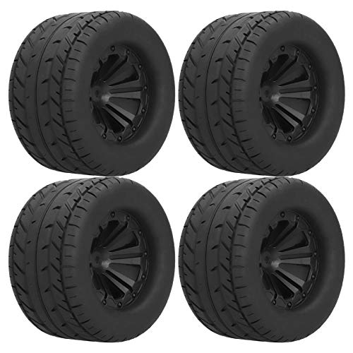 VGEBY RC Tires, 4pcs 115mm Wheel Rims Tires RC Car Tires Replacement Accessories Fit for ZD Racing 1/10 RC Car Model VGEBY RC Tires, 4pcs 115mm Wheel Rims Tires RC Car Tires Replacement Accessories Fit for ZD Racing 1/10 RC Car Model