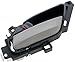 Dorman 81501 Interior Door Handle Compatible with Select Acura Models, Gray Lever; Black Housing