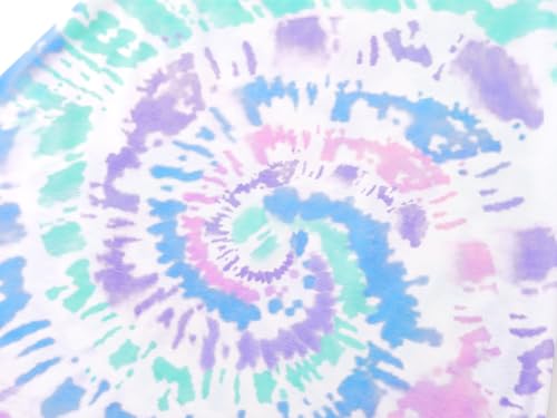 Tebbis Girls Nightgown – Soft Long Sleeves Sleepwear Trendy Tie Dye Spiral Nightdress Pajama Teen/Little Size 6-164