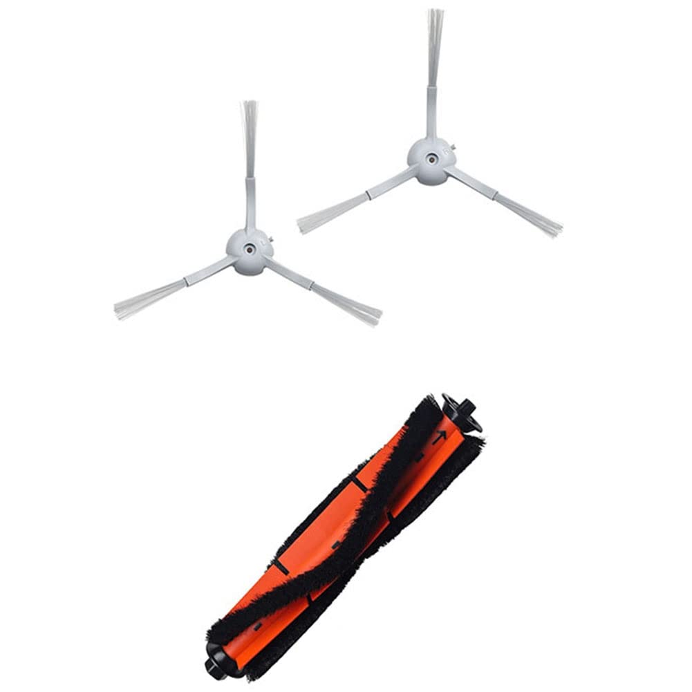 CTRLZS Replacement Parts of Main Brush of Roller Brush and Side Brush for EVE Plus Robotic Vacuum Cleaner