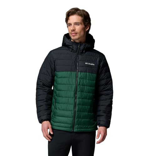 Columbia Herren Powder Lite II Kapuzenjacke – Ansicht 1
