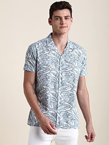 Image of Dennis Lingo Men's Cotton Slim Fit Casual Shirt
