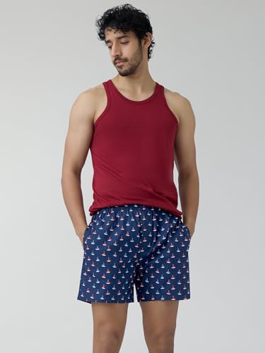 Image of XYXX Men's Remix Regular Fit Cotton Printed Boxer with Dual Pocket & No Marks Waistband (Pack of 2)