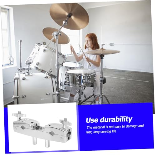 Support de cloche de grosse caisse avec clip d'extension pour batterie