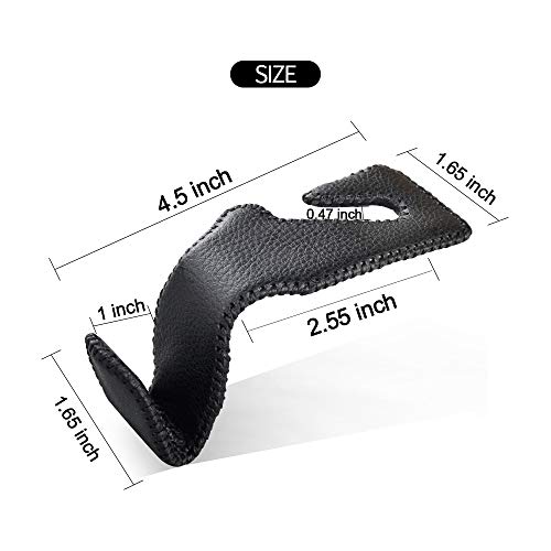 image for yicheyiyou Car Hooks Universal Car Vehicle Back Seat Headrest Hanger H