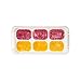 Prepworks from Progressive PrepWorks PKS-735 Dishwasher Safe Half Cup 6 Serving Leftover Soup & Food Storage Freezer Pod Tray with Silicone Lid, Blue & White