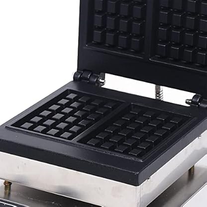 Acesunny 1500W 2 Gitter Waffeleisen Kommerzielle Waffelmaschine Rechteckig Antihaft Waffeleisen Waffelmaschine Profi Waffeleisen Startseite Kommerzielle Muffin-make – Bild 5