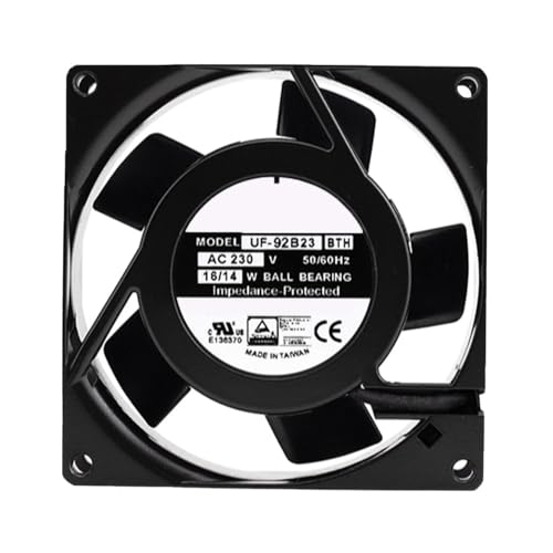 Ventilador de refrigeración FULLTECH UF-92B23BWH para evitar sobrecalentamiento eléctrico