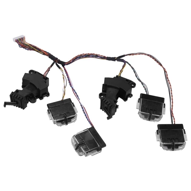 Generic Cliff Bumper Sensor Compatible with iRobot Roomba 500 600 700 800 Series 560 530 650 620 780 860 880 Vacuum Cleaner Robot Spare Part Accessories, Black