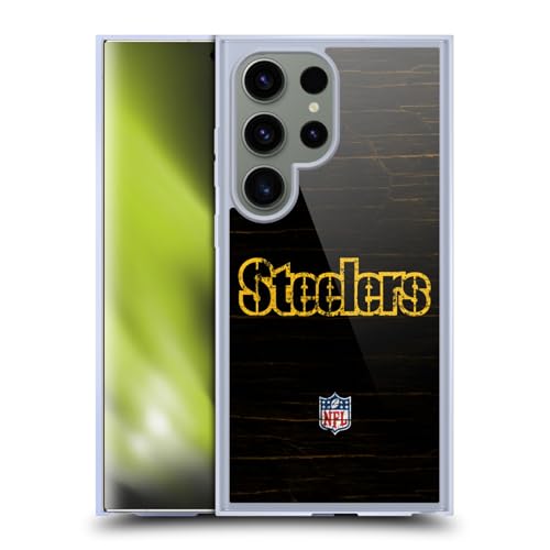 Coque Pittsburgh Steelers Logo Affligé Galaxy S24 Ultra MagSafe