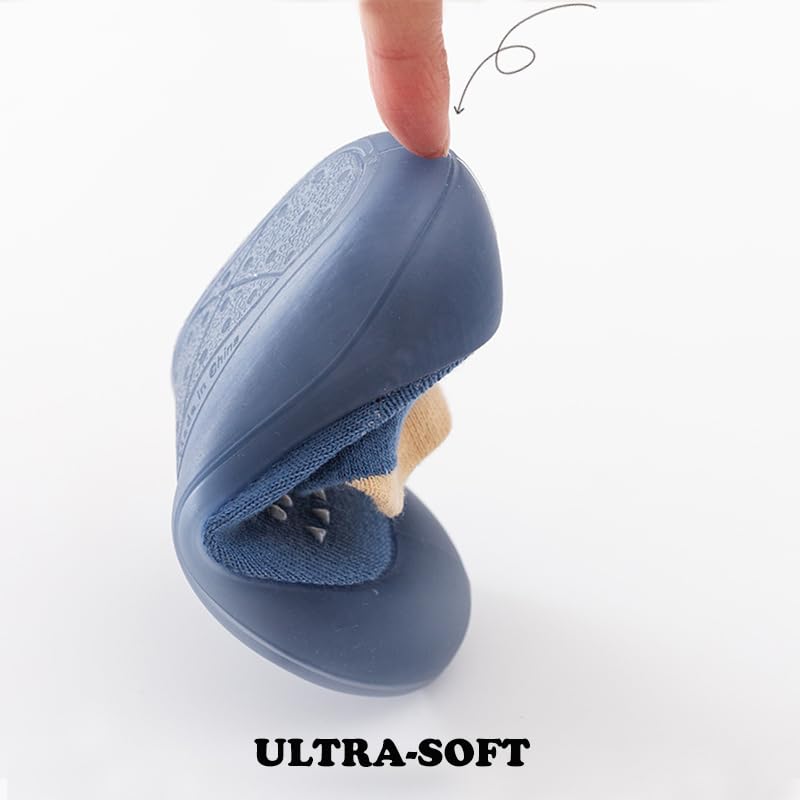 Baby Non Slip Socks Shoes Toddler Girls Boys First Walking Shoes Infant Indoor Floor Slipper Sneakers 2 Pairs4