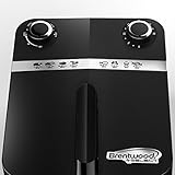 Brentwood Select AF-32SS Rapid Electric Air Fryer Timer & Temp.Control, 3.4 Quart, Stainless Steel