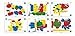 Miniland- Pegs 20 mm (100 Piezas) -Primary Colors Divertido Juego de mosaicos....