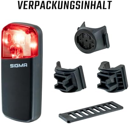 SIGMA RECO 80 LINK Radar-Rücklicht | LED-Bremslicht & Notbremslicht für Fahrradfahrer | USB-C wiederaufladbar mit LINK-F