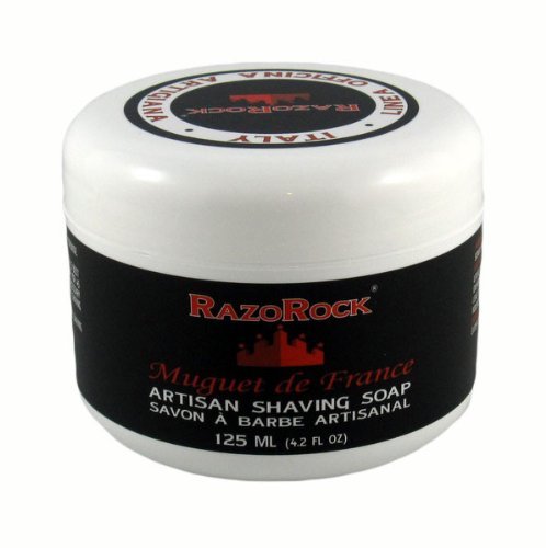 RazoRock Linea Officina Artigiana Shaving Soap 125ml - Muguet de France