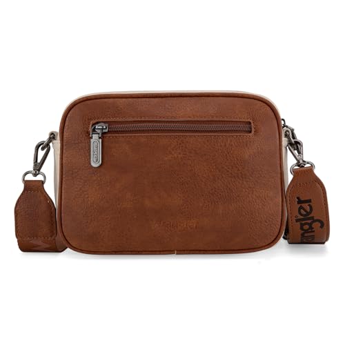 Image of Wrangler Crossbody Bag for Women Multi Pocket Crossover Bag Shoulder Pursea with Adjustable Strap