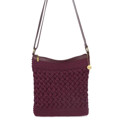 Image of The Sak Lucia Crossbody Bag in Crochet, Convertible Purse with Adjustable Shoulder Strap