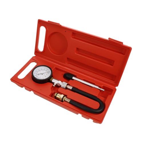 COSMEVIVI 1 ensemble de de Compression Moteur Automobile avec Manomètre Outil de pour Réparation Moteur et de Performance