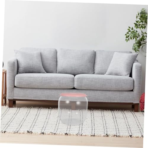 Tabouret de rangement transparent compact pour optimiser les petites entrées - 6