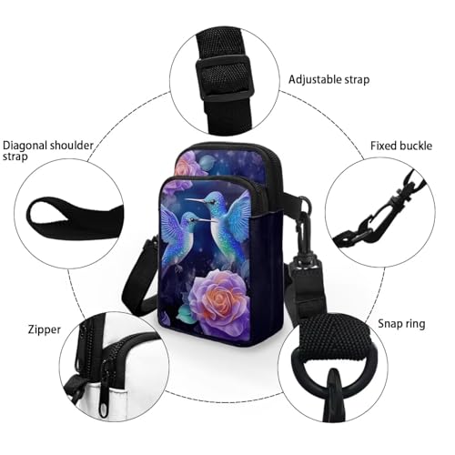 Image of Lightweight Small Crossbody Bags Cell Phone Purses Travel Pouch Shoulder Bag for Women
