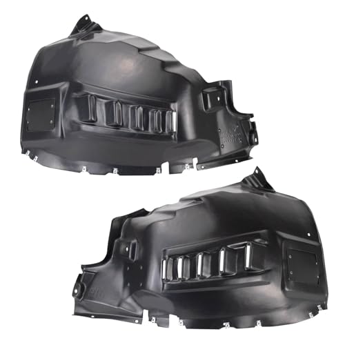 Image of TRQ Front Inner Fender Liner Set Compatible with 2014-2021 Ram ProMaster 1500, 2500, 3500 CH1248197 CH1249197
