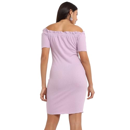 Image of PINACOLADA Campus Sutra Women Knee-Length Dress