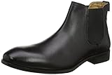Red Tape Beeston, Botas Chelsea Hombre, Negro, 43 EU