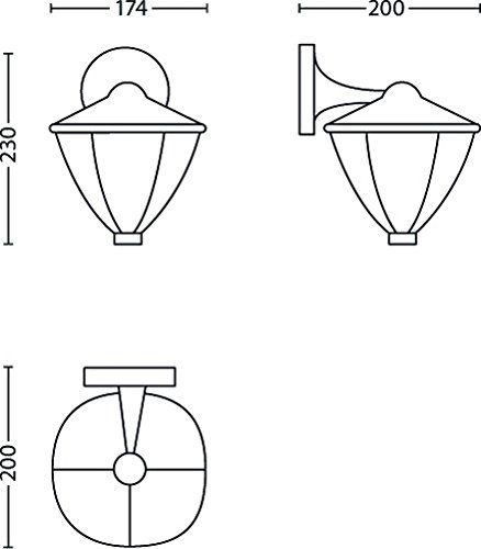 Philips Robin Applique LED, Bianco