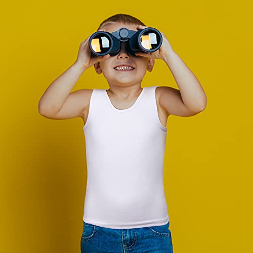 Cooraby 6 Pack Undershirts Toddler Tank Top Kids Soft Undershirt For Boys And Girls White #TOP6