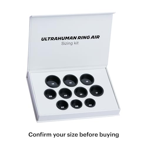 Image of ULTRAHUMAN Ring AIR Sizing Kit | Choose from Sizes 6-12 | Sizing Guide for Your Smart Wearable Ring