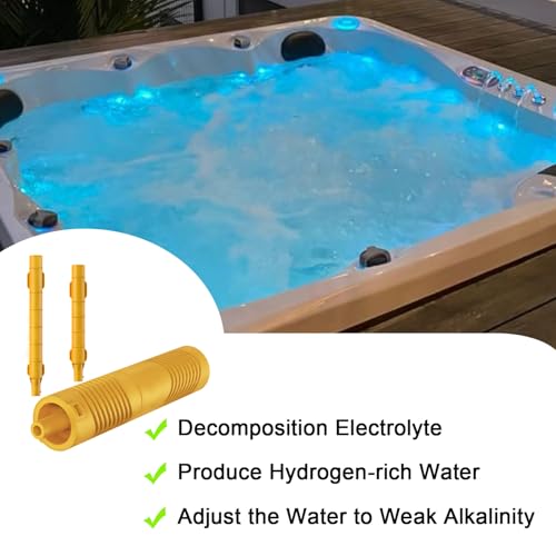 Hot Tub Mineral Stick for Filter Cartridge, Spa Mineral Sticks for Hot Tub Replacements Brings Natural and Healthy Mineral Sticks with 4 Months (3PCS) by Mupurinuo - Used condition - Image 5