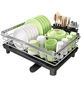Amazon｜MAJALiS 食器 水切りラック 2段 食器乾燥ラック シンク上