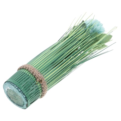 Cabilock Cespuglio Erboso Artificiale Decorazione Finta Con Di Cipolla Per Centrotavola e Vasi Effetto Per Casa e Ufficio Senza Manutenzione e Facile Da Pulire