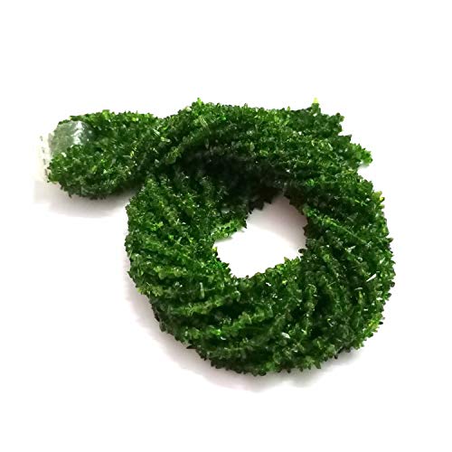 Chrome Diopside perles naturelles de forme libre 4-5mm en vrac