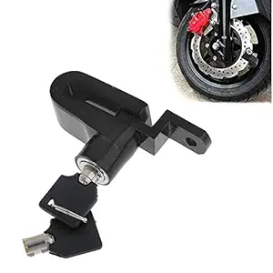 AllExtreme Mini Bicycle Motorcycle Disc Brake Lock/Disk Lock Security (Random Colors)