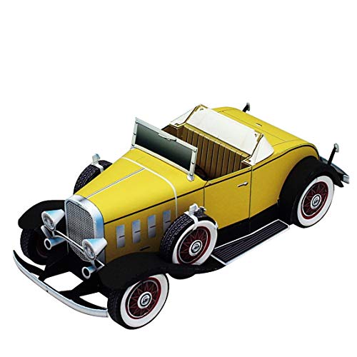 Chevrolet Confederate Deluxe Sports Roadster Quebra Cabeça 3D Carro Colecionador Colagem Miniatura P