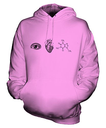 Sweat à capuche J'aime La Caféine idéal pour vos matins cocooning et pauses café