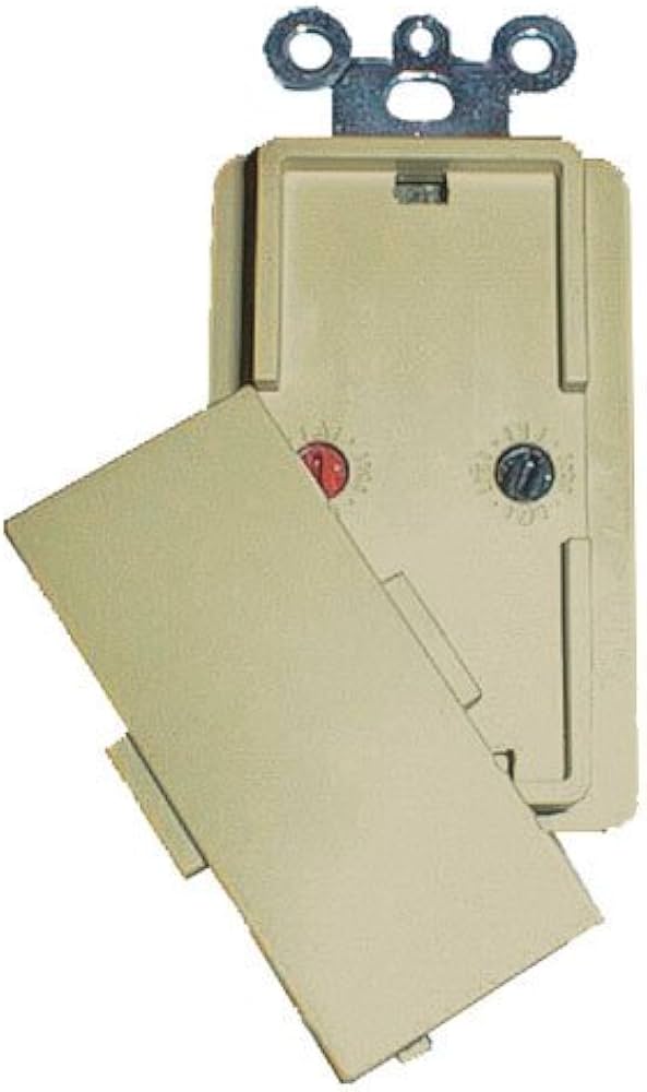 X10 XPS2 Heavy Duty 220V X10 Wall Switch - Ivory - Wall Light