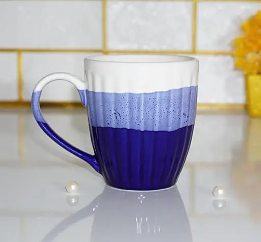 Stylish Ceramic Mugs | Perfect for Coffee, Tea & More (Pack of 1) MR_BWWP_1
