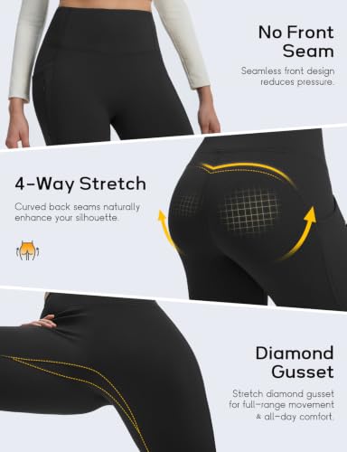 Image of baleaf Women's Fleece Lined Leggings, High Waisted