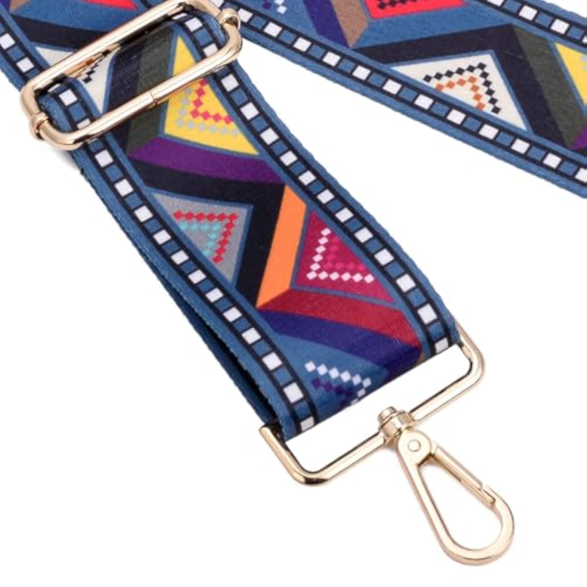 Adjustable Canvas Crossbody Bag Strap, Replacement for Handbags