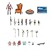 Fortnite 24 Days of Winterfest Advent Calendar - 4-Inch Figure with Weapons and Accessories plus Code for Bonus Virtual Item